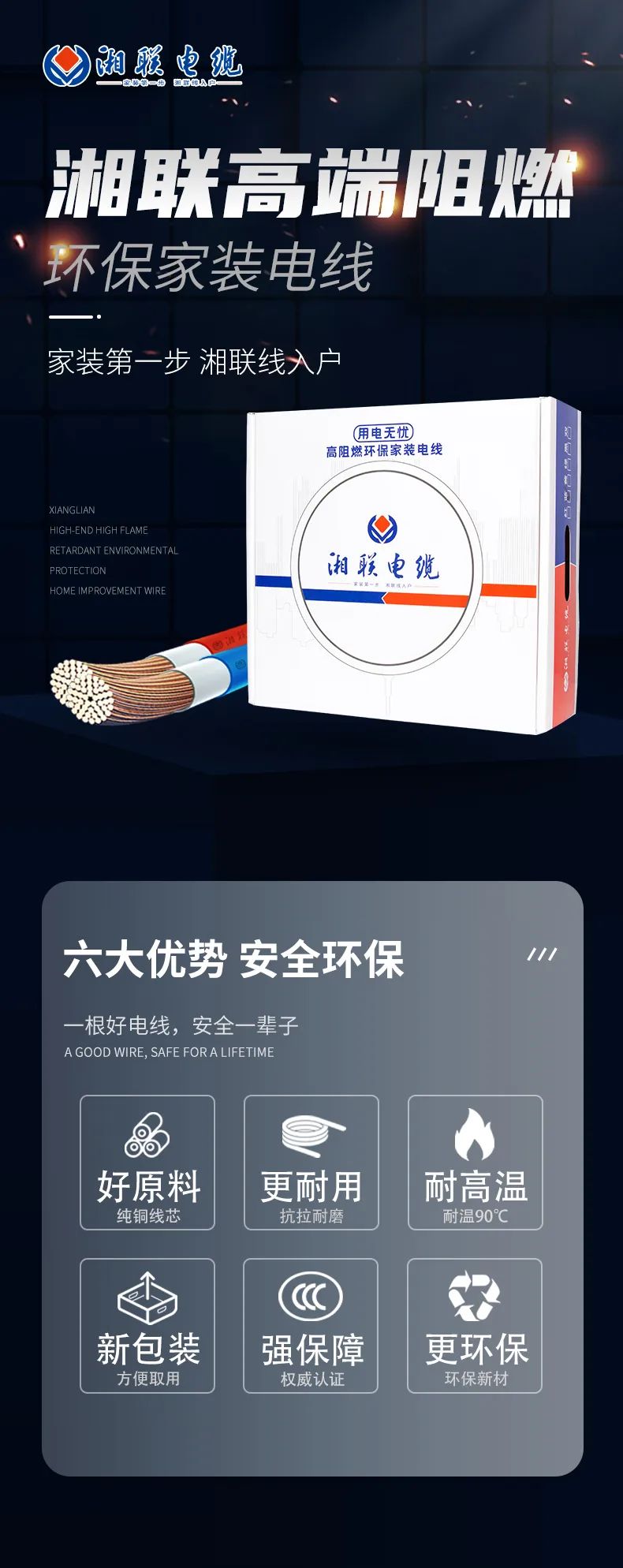 高端新品，雙層防護(hù) 品質(zhì)升級(jí)，安全加倍 #安全用電你我湘聯(lián)
